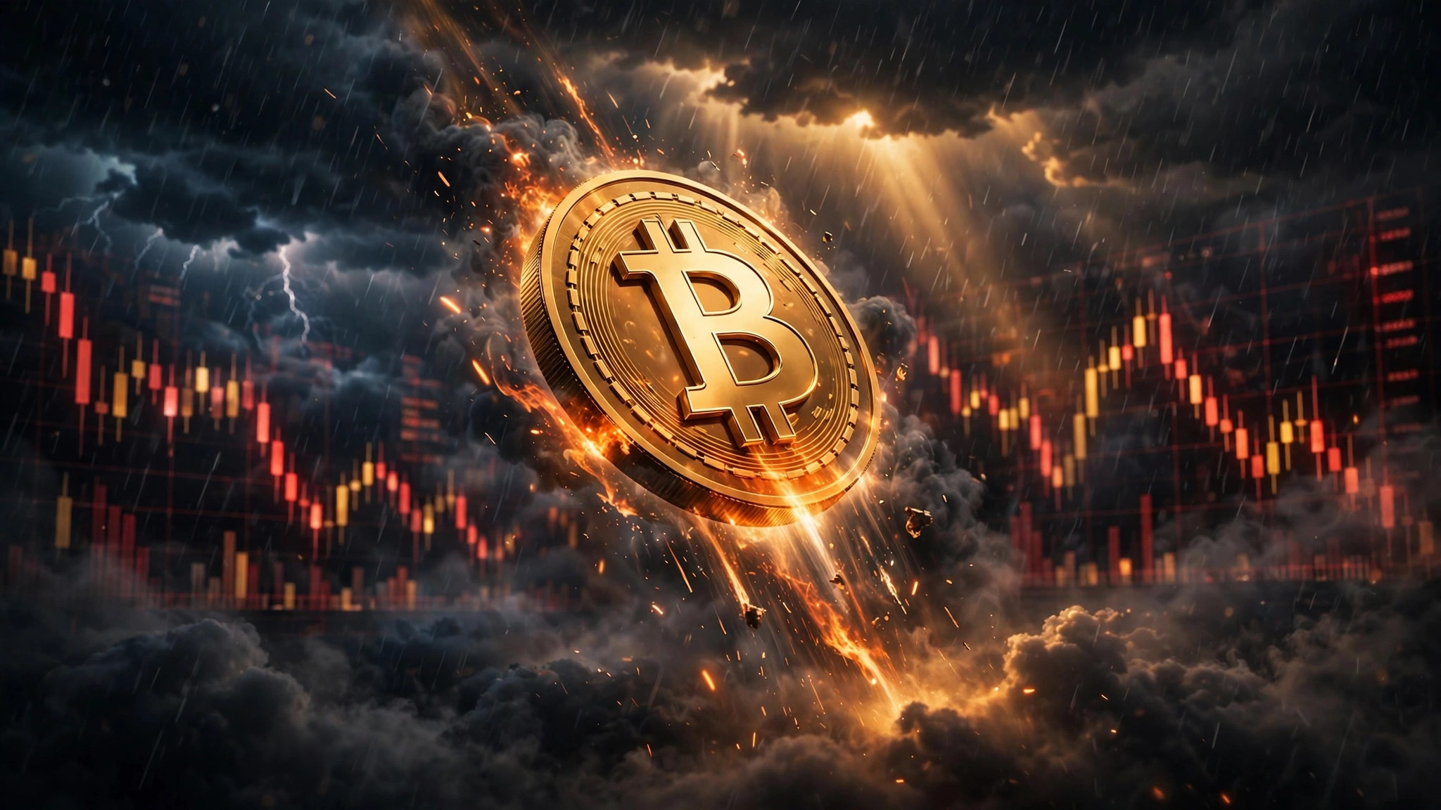تحلیل بیت کوین — سقوط بیت کوین زیر ۸۴ هزار دلار و لیکوییدیشن معامله‌گران