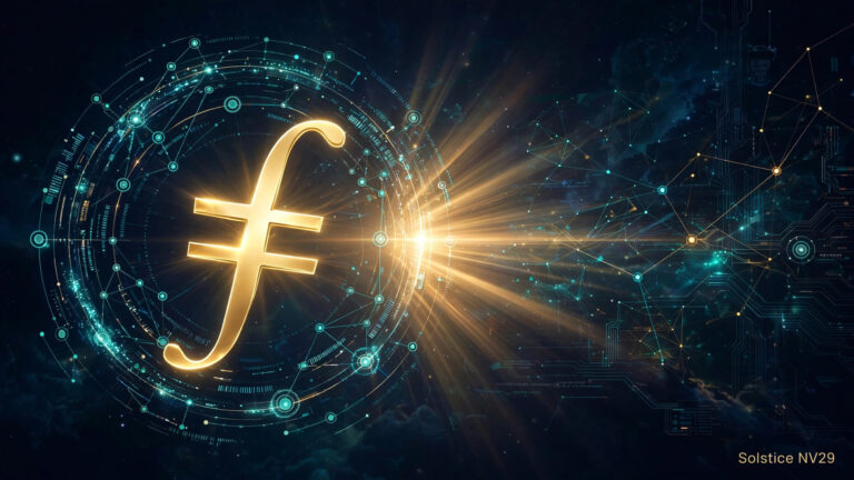 آپگرید Solstice فایل‌کوین؛ فعال‌سازی NV۲۹ و سرنوشت قیمت FIL